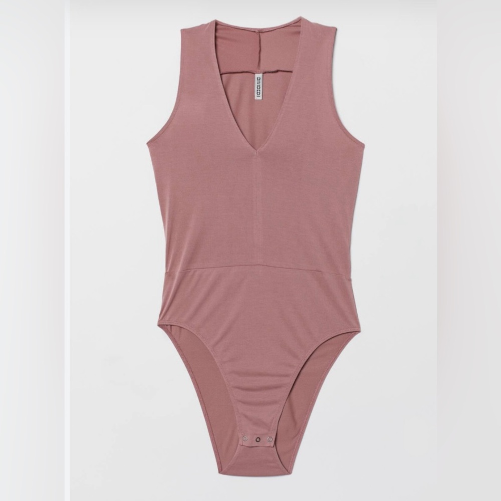 H&M Pink Sleeveless Bodysuit